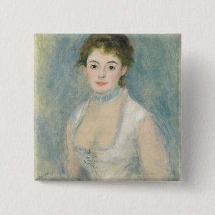 Pierre eine Renoir Madame Henriot Button