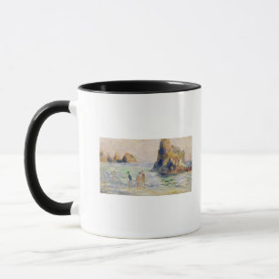 Pierre eine Renoir Moulin Huet Bucht, Guernsey Tasse