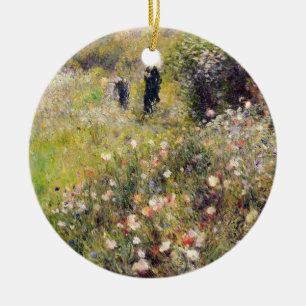 Pierre eine Renoir   Sommer-Landschaft Keramikornament