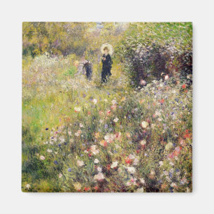 Pierre eine Renoir Sommer-Landschaft Magnet