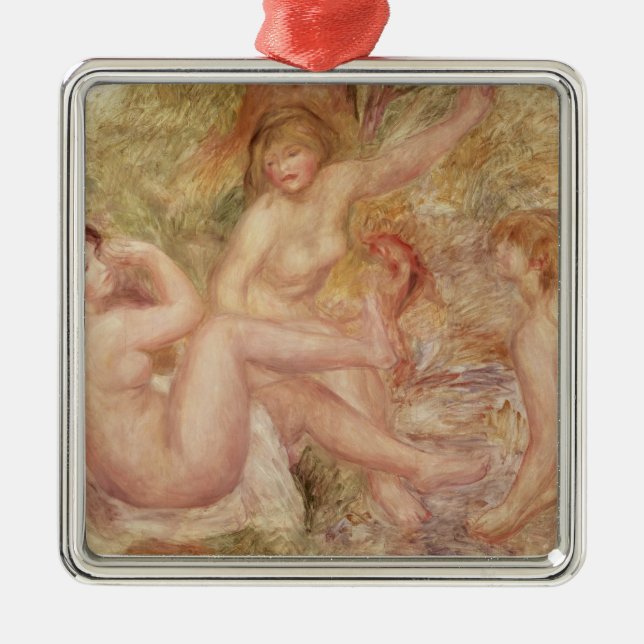 Pierre eine Renoir | Studie für die großen Silbernes Ornament (Vorne)