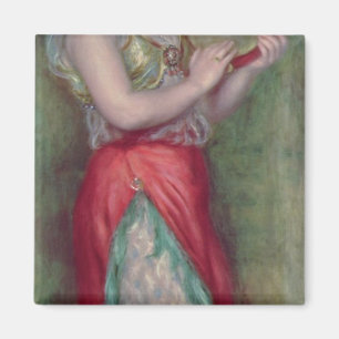 Pierre eine Renoir   Tänzerin mit Tambourine Magnet
