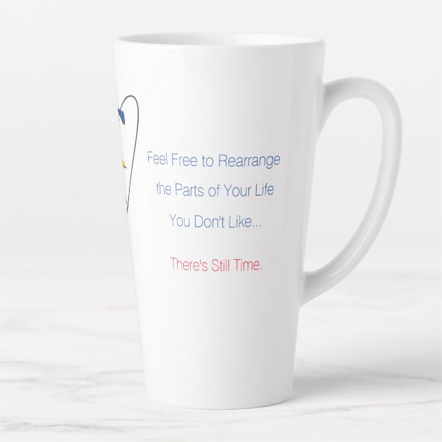 'Pierre' - Es gibt noch Zeit Kaffee-Tasse Milchtasse (Rechts)