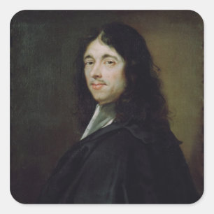 Pierre Fermat Quadratischer Aufkleber