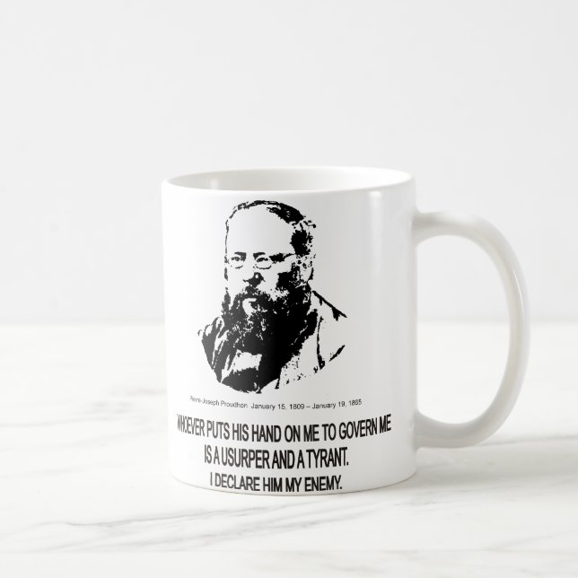 Pierre-Joseph Proudhon Kaffeetasse (Rechts)