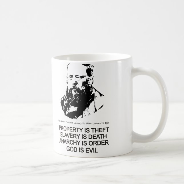 Pierre-Joseph Proudhon Kaffeetasse (Rechts)