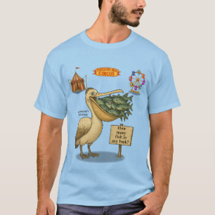 Pierre Pelikans brillanter Schnabel T-Shirt
