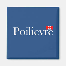 Pierre Poilievre Offiziell kanadisches Flaggenmagn Magnet