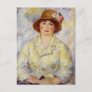 Pierre Renoir-Aline Charigot (künftige Madame Reno Postkarte