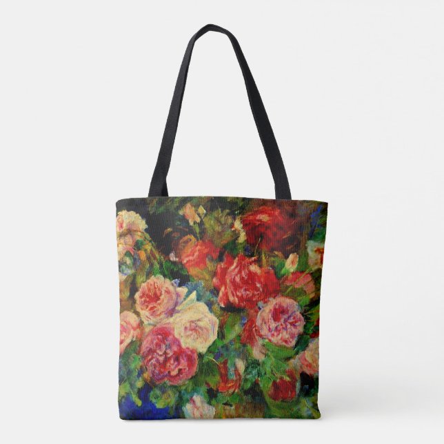 Pierre Renoir Gemälde, Rose, berühmte Kunstwerke Tasche (Rückseite)