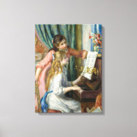 Pierre Renoir - Junge Mädchen am Piano