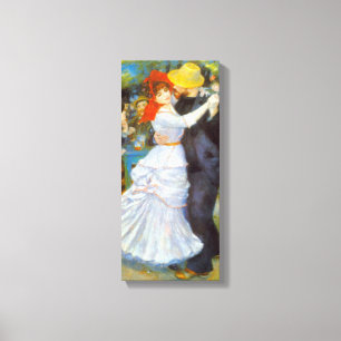 Pierre Renoir - Tanz bei Bougival Leinwanddruck