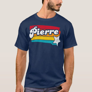 Pierre South Dakota Vintag Distressed Souvenir 2 T-Shirt