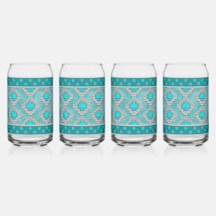 Pierres Turquoise Sud-Ouest Motif géométrique