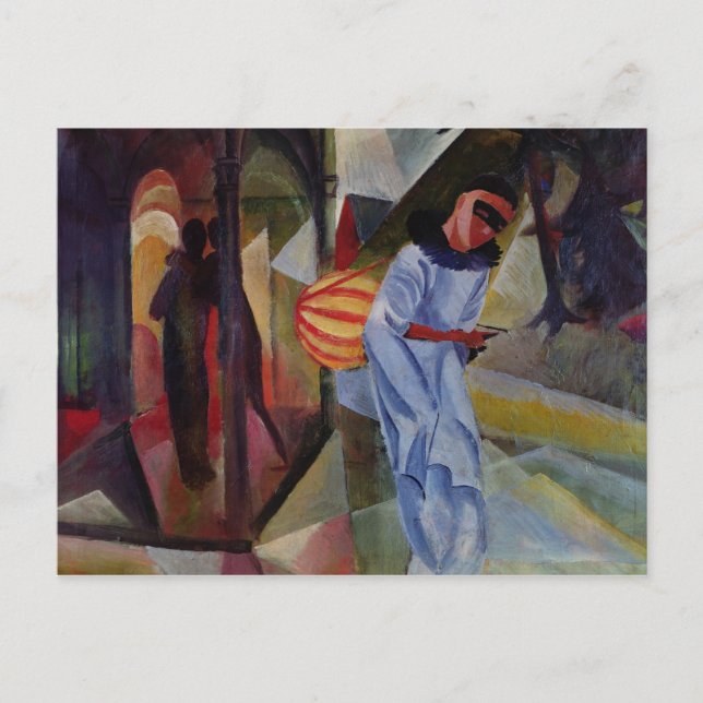 Pierrot, 1913 postkarte (Vorderseite)