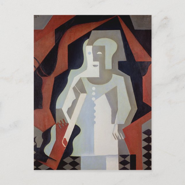 Pierrot, 1919 postkarte (Vorderseite)