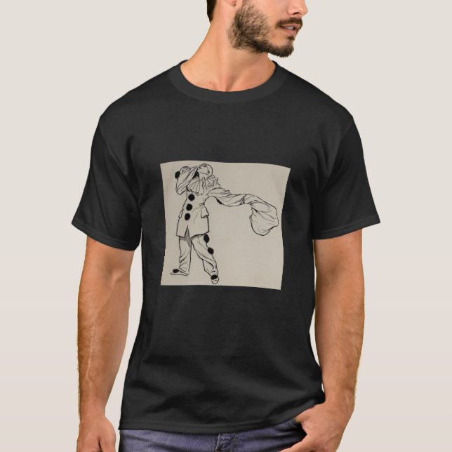 Pierrot Black T - Shirt (Vorderseite)