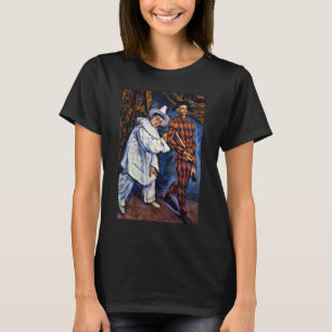 Pierrot und Harlequin, Mardi Gras von Paul Cezanne T-Shirt