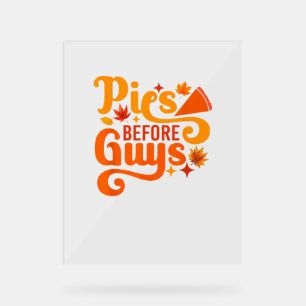 Pies avant les gars Chemise drôle Thanksgiving fem