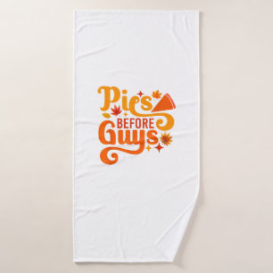 Pies avant les gars Chemise drôle Thanksgiving fem