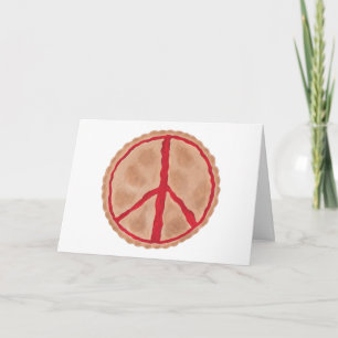Pies pour Paix cerise cartes à tarte de paix