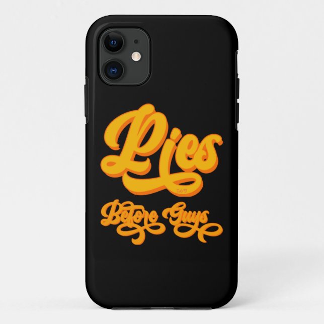 PIES VOR TYP lustiger Erntedank Case-Mate iPhone Hülle (Rückseite)