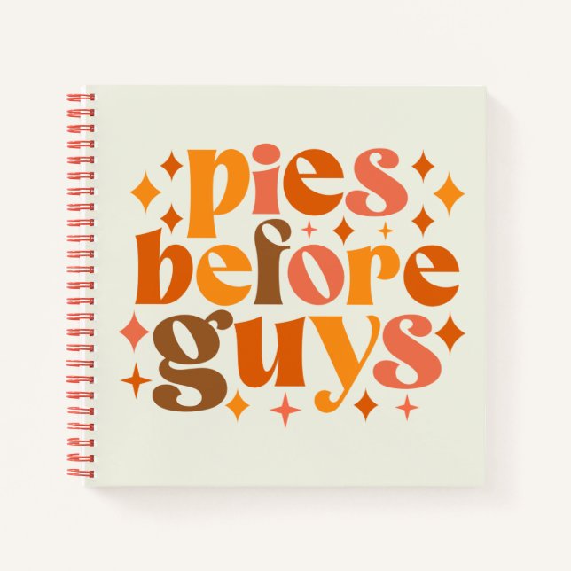 Pies vor Typ Notizbuch (Vorderseite)