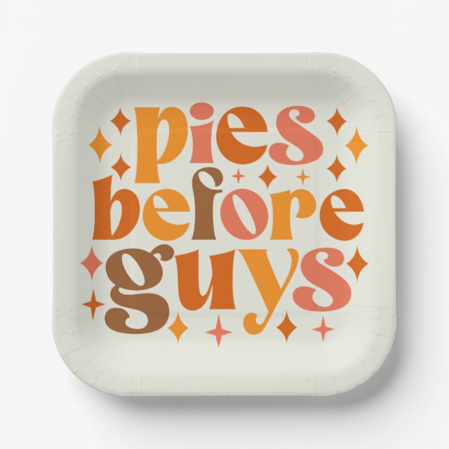 Pies vor Typ Pappteller (Vorderseite)