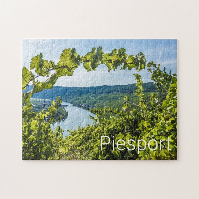 Piesport Moselle Vintage Weintrauben (Horizontal)