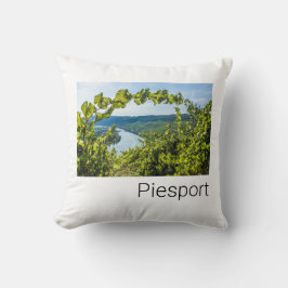 Piesport Moselle Vintage Weintrauben Kissen