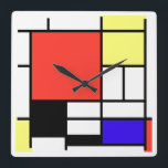 Piet Mondriaan , 1926 Composition Quadratische Wanduhr<br><div class="desc">私はPiet Mondriaanが好きな人のためにこの製品を作りました。</div>