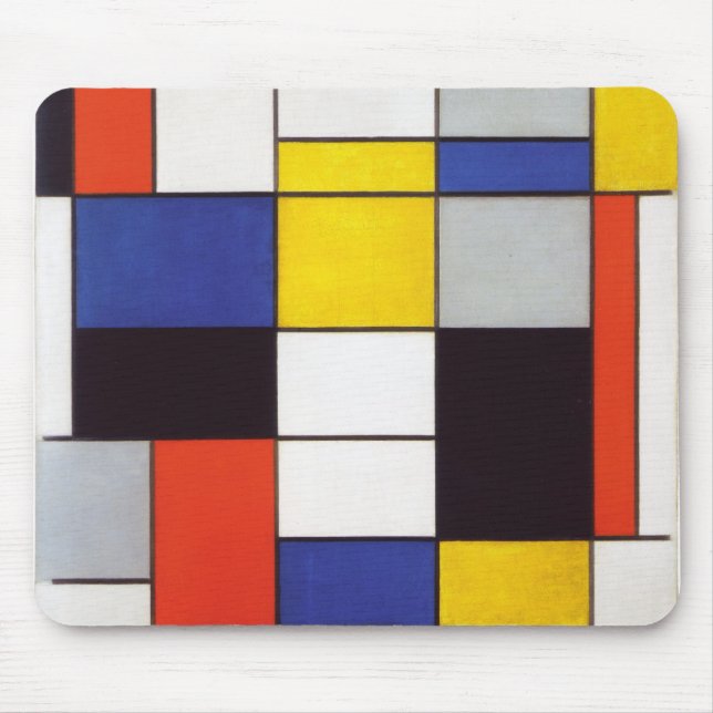 PIET MONDRIAAN - Compositon A 1923 Mousepad (Vorne)