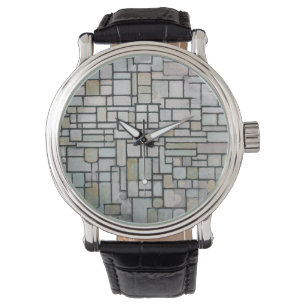 PIET MONDRIAAN - Zusammensetzung No.11 1913 Armbanduhr