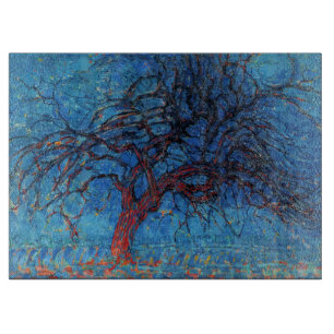 Piet Mondrian, Abend: Roter Baum Schneidebrett