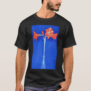 Piet Mondrian - Amaryllis Feine Blumenmalerei T-Shirt