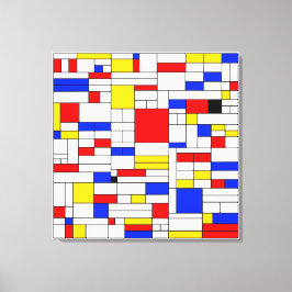 Piet Mondrian Art Abstrakt Art Leinwanddruck