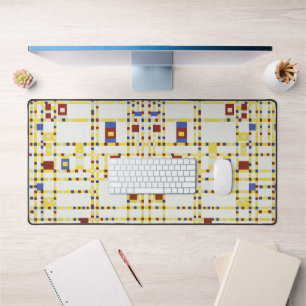 Piet Mondrian Broadway Boogie Woogie Abstrakte Kun Schreibtischunterlage