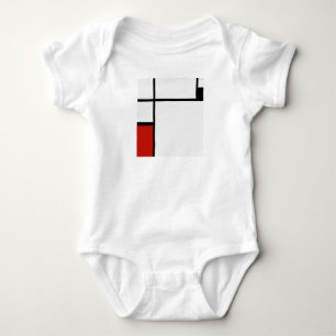 Piet Mondrian - Geometric Abstrakt Baby Strampler