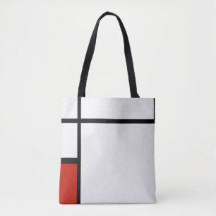 Piet Mondrian - Geometric Abstrakt Tasche