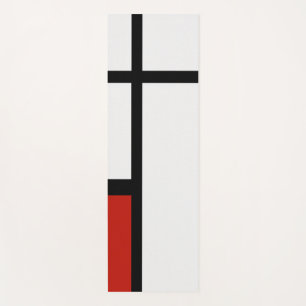 Piet Mondrian - Geometric Kitchen Runner Rug oder Yogamatte
