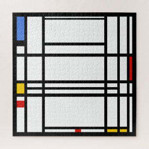 Piet Mondrian, Große Komposition 10