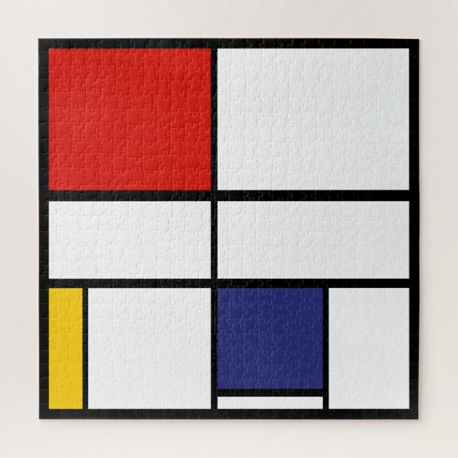 Piet Mondrian, Großkomposition C (Vertikal)