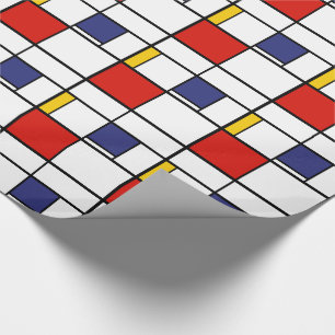 Piet Mondrian, Komposition C Geschenkpapier