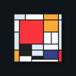 Piet Mondrian - Komposition mit großem rotem Flugz Leinwanddruck<br><div class="desc">Dieses Öl auf Leinwand aus dem Jahr 1920 zeigt eine Komposition mit schwarzen,  roten,  grauen,  gelben (orangen) und blauen Blöcken in einem Stil,  der als De Stijl oder Neo-Plasticismus bekannt wurde.</div>