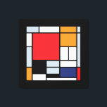 Piet Mondrian - Komposition mit großem rotem Flugz Leinwanddruck<br><div class="desc">Dieses Öl auf Leinwand aus dem Jahr 1920 zeigt eine Komposition mit schwarzen,  roten,  grauen,  gelben (orangen) und blauen Blöcken in einem Stil,  der als De Stijl oder Neo-Plasticismus bekannt wurde.</div>