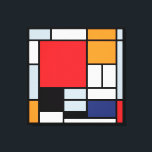 Piet Mondrian - Komposition mit großem rotem Flugz Leinwanddruck<br><div class="desc">Dieses Öl auf Leinwand aus dem Jahr 1920 zeigt eine Komposition mit schwarzen,  roten,  grauen,  gelben (orangen) und blauen Blöcken in einem Stil,  der als De Stijl oder Neo-Plasticismus bekannt wurde.</div>