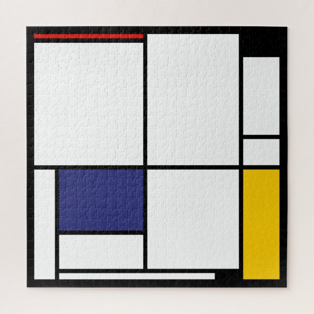 Piet Mondrian, Large Tabelle 1 (Vertikal)