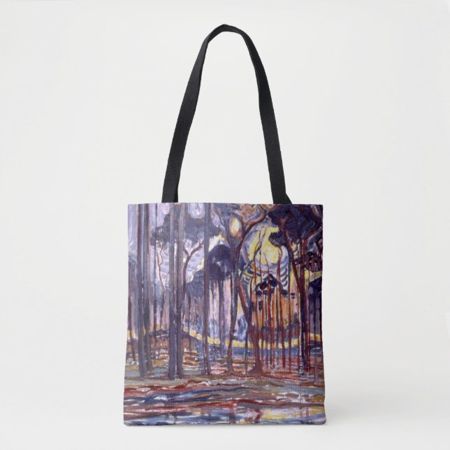 Piet Mondrian painting, Forest Tasche (Vorderseite)