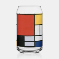 Piet Mondrian Rot Blau Gelb Abstrakte Kunst