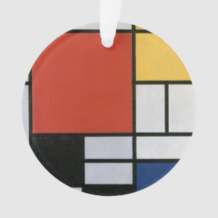 Piet Mondrian Rot Blau Gelb Abstrakte Kunst Ornament